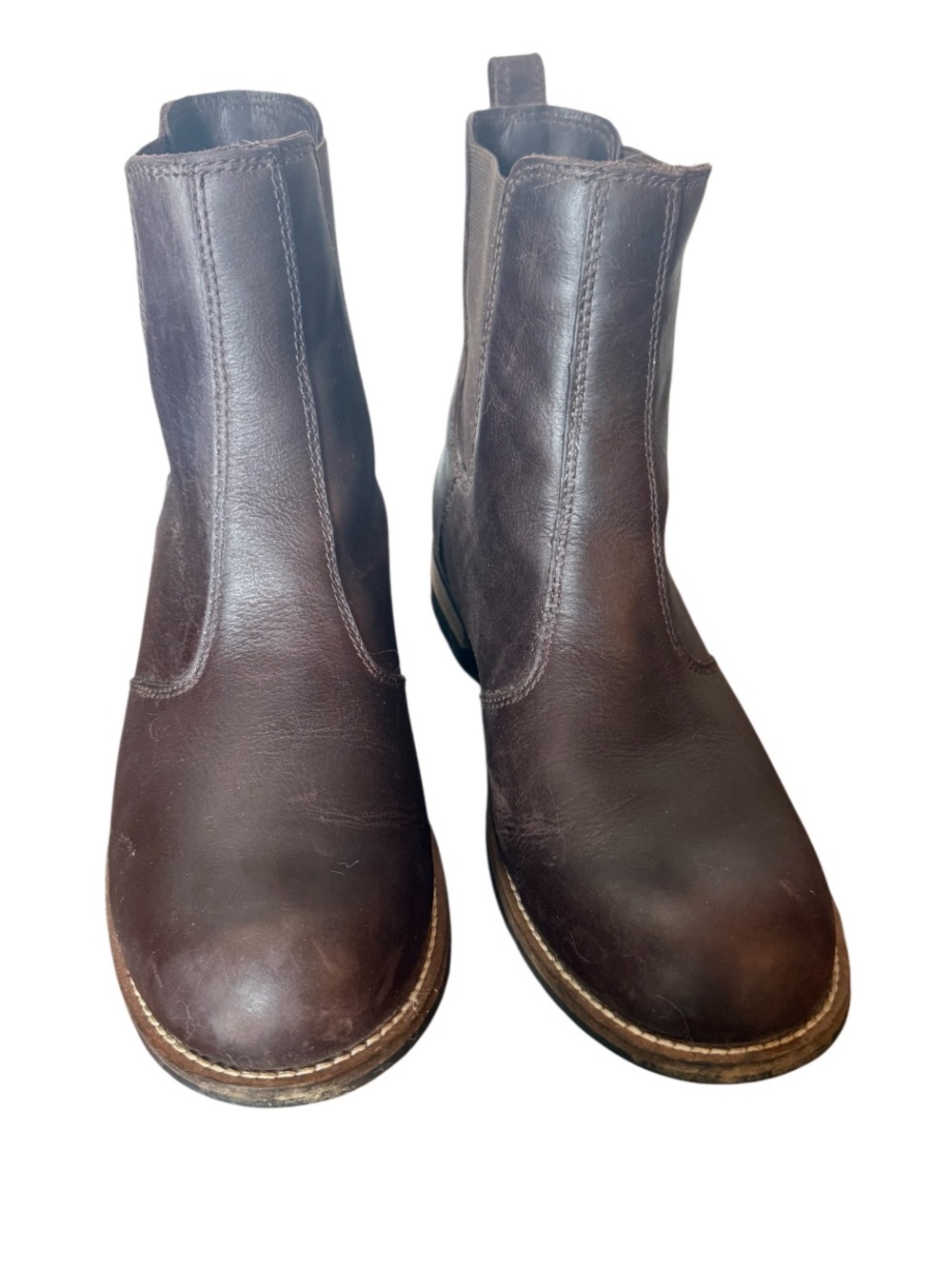 Kodiak Alma Dark Brown Leather Chelsea Boots-Size 11